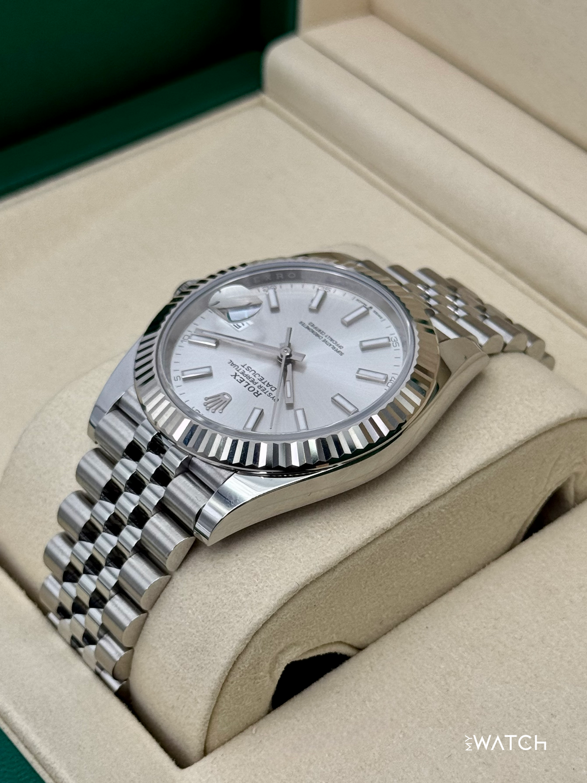 New 2025 Rolex Datejust 41mm 126334 Stainless Steel Jubilee Silver Dial