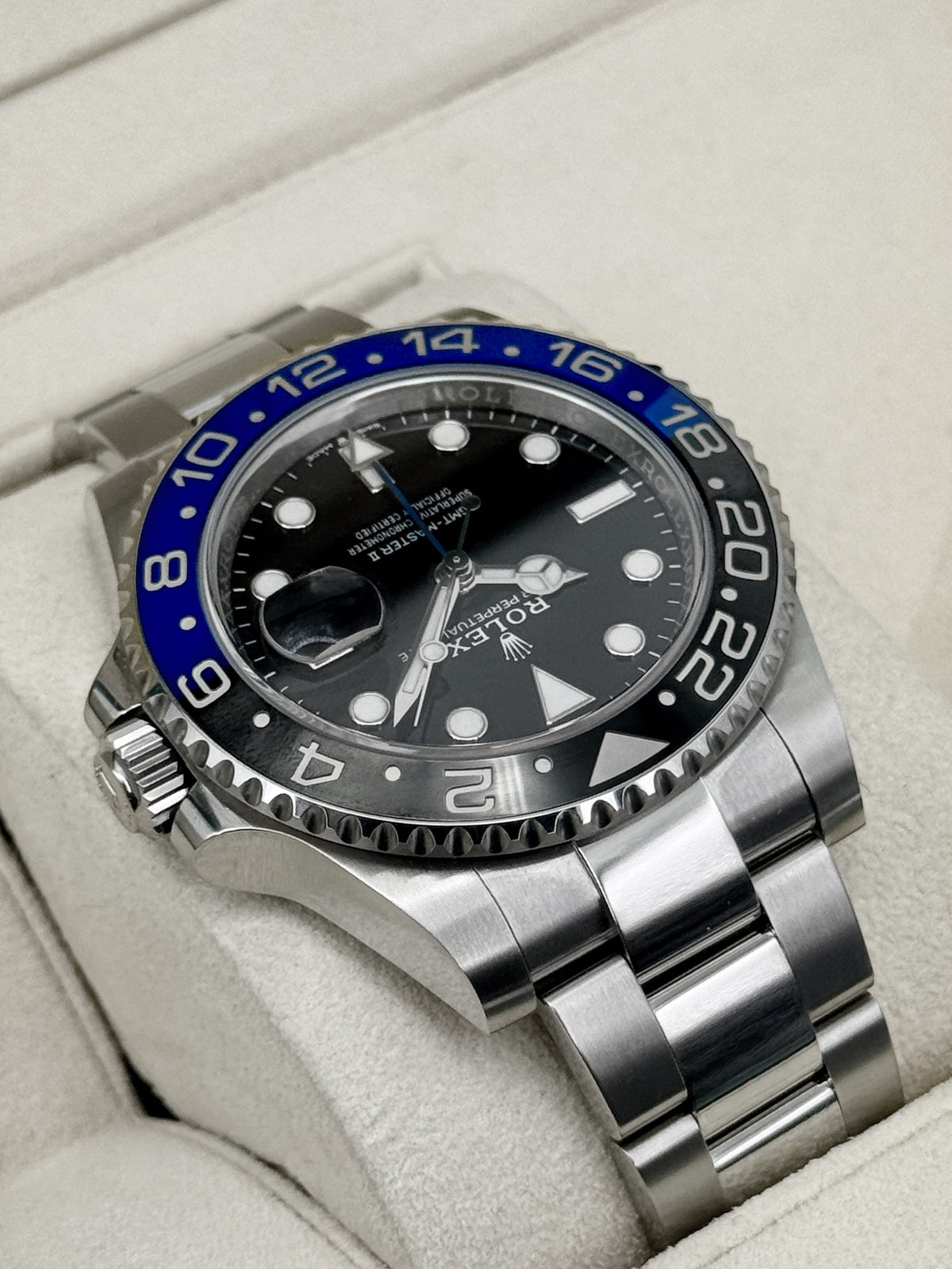 2022 Rolex GMT-Master II "Batman" 40mm 126710BLNR Oyster