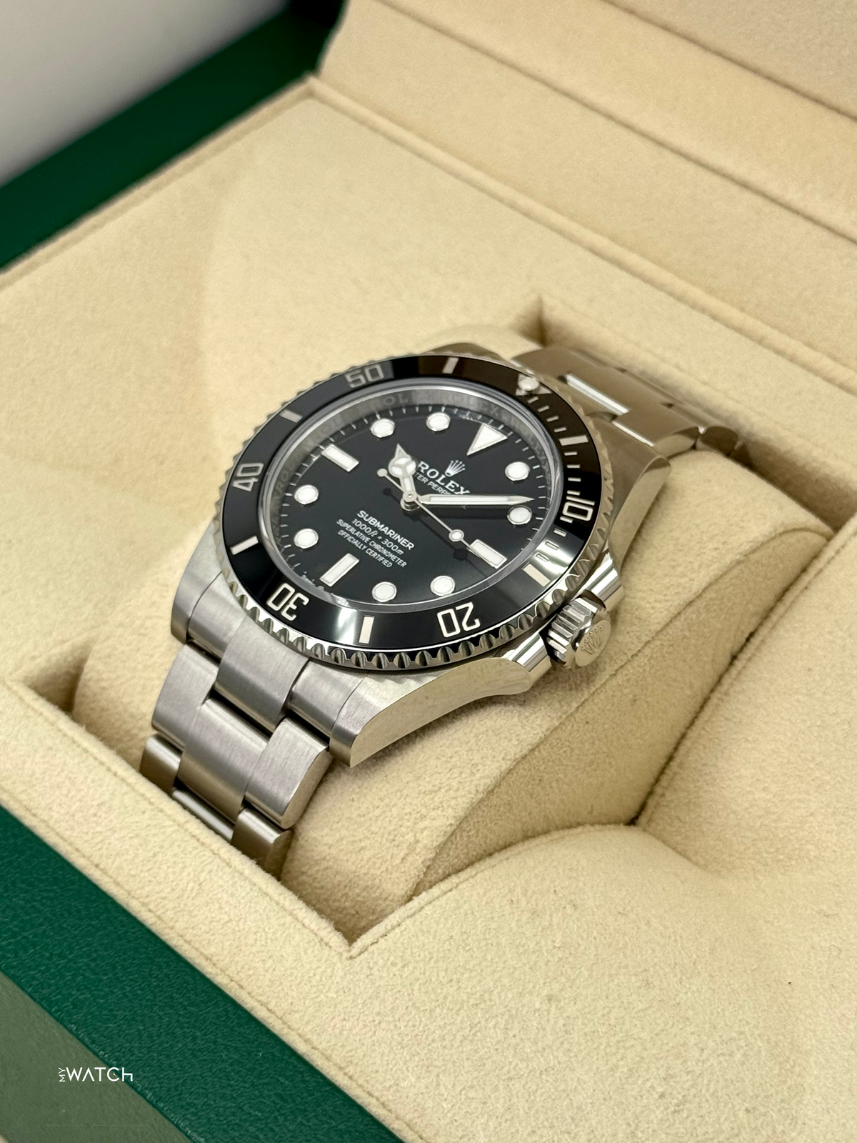 2025 Rolex Submariner 41mm 124060 Stainless Steel Black Dial
