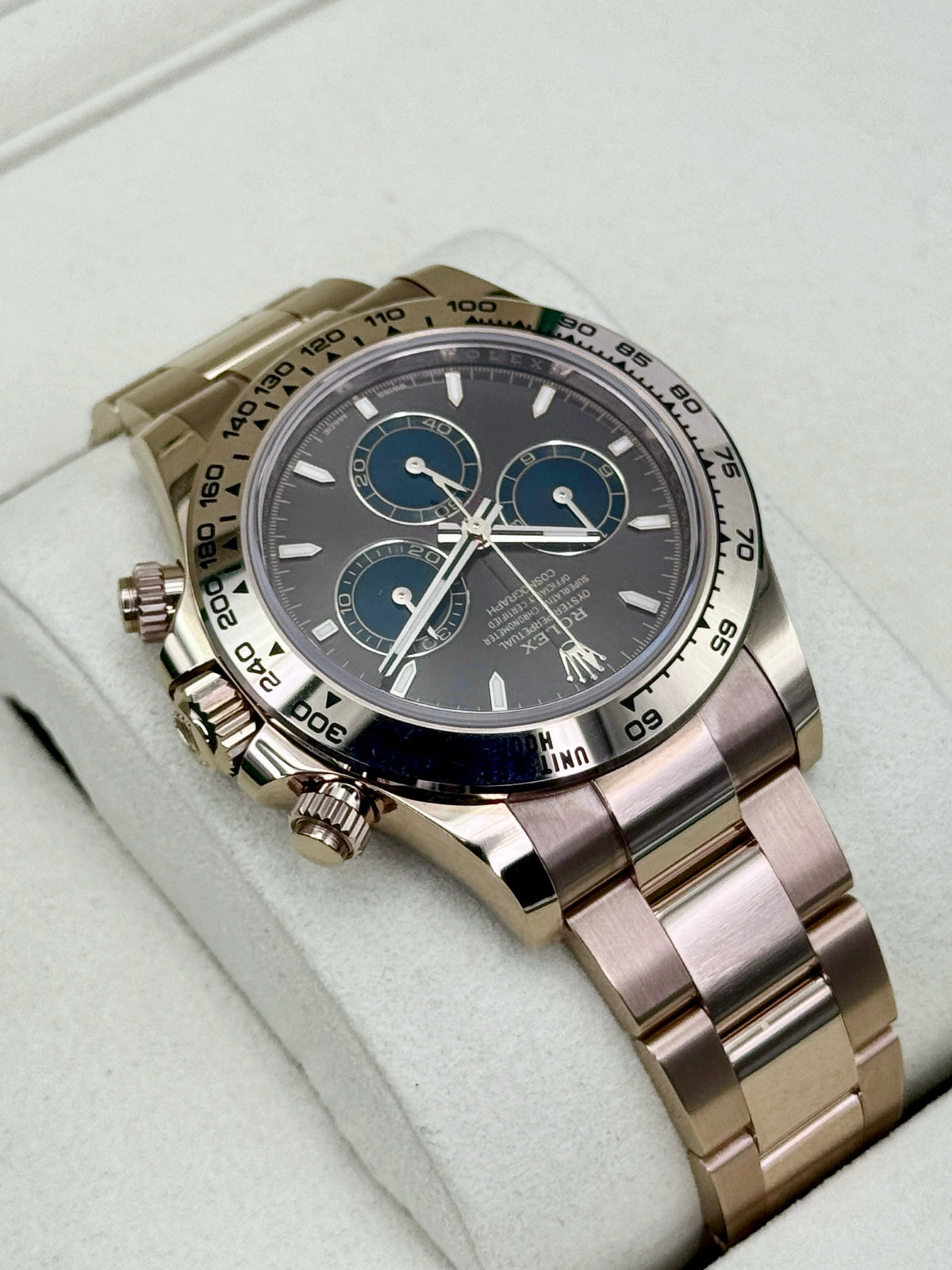 2025 Rolex Daytona 40mm 126505 Rose Gold Chocolate Dial