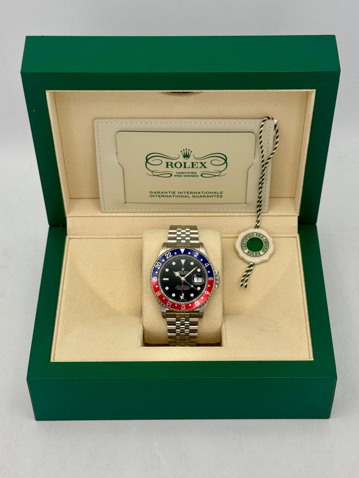 2004 Rolex GMT-Master II "Pepsi/Coke/Black" 40mm 16710LN Jubilee (CPO)