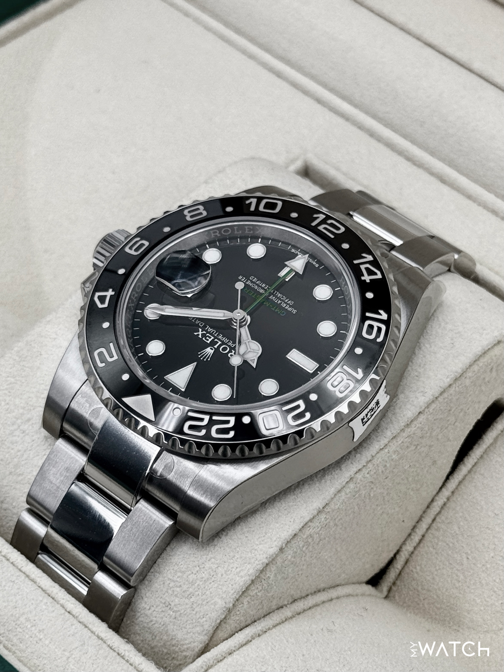 NEW OLD STOCK 2019 Rolex GMT-Master II 40mm 116710LN Stainless Steel Black Dial (STICKERED)
