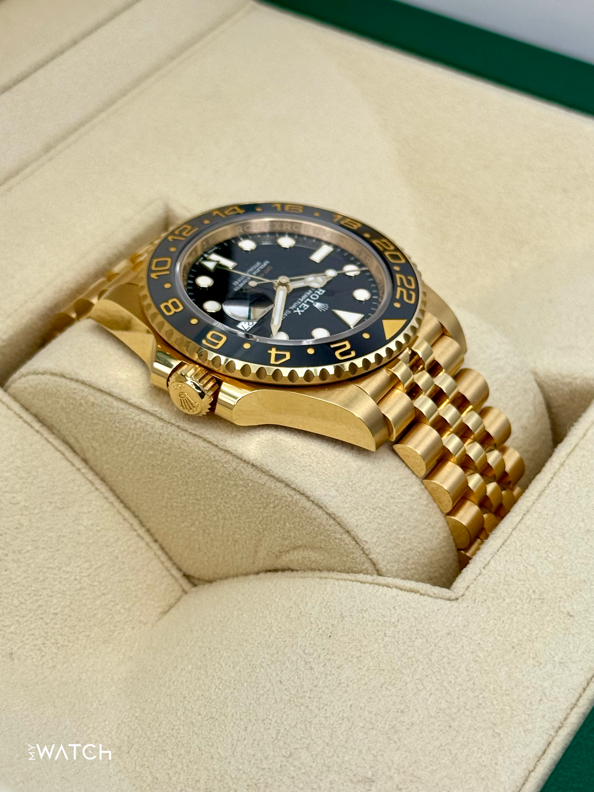 2024 Rolex GMT-Master II 40mm 126718GRNR Jubilee Black Dial