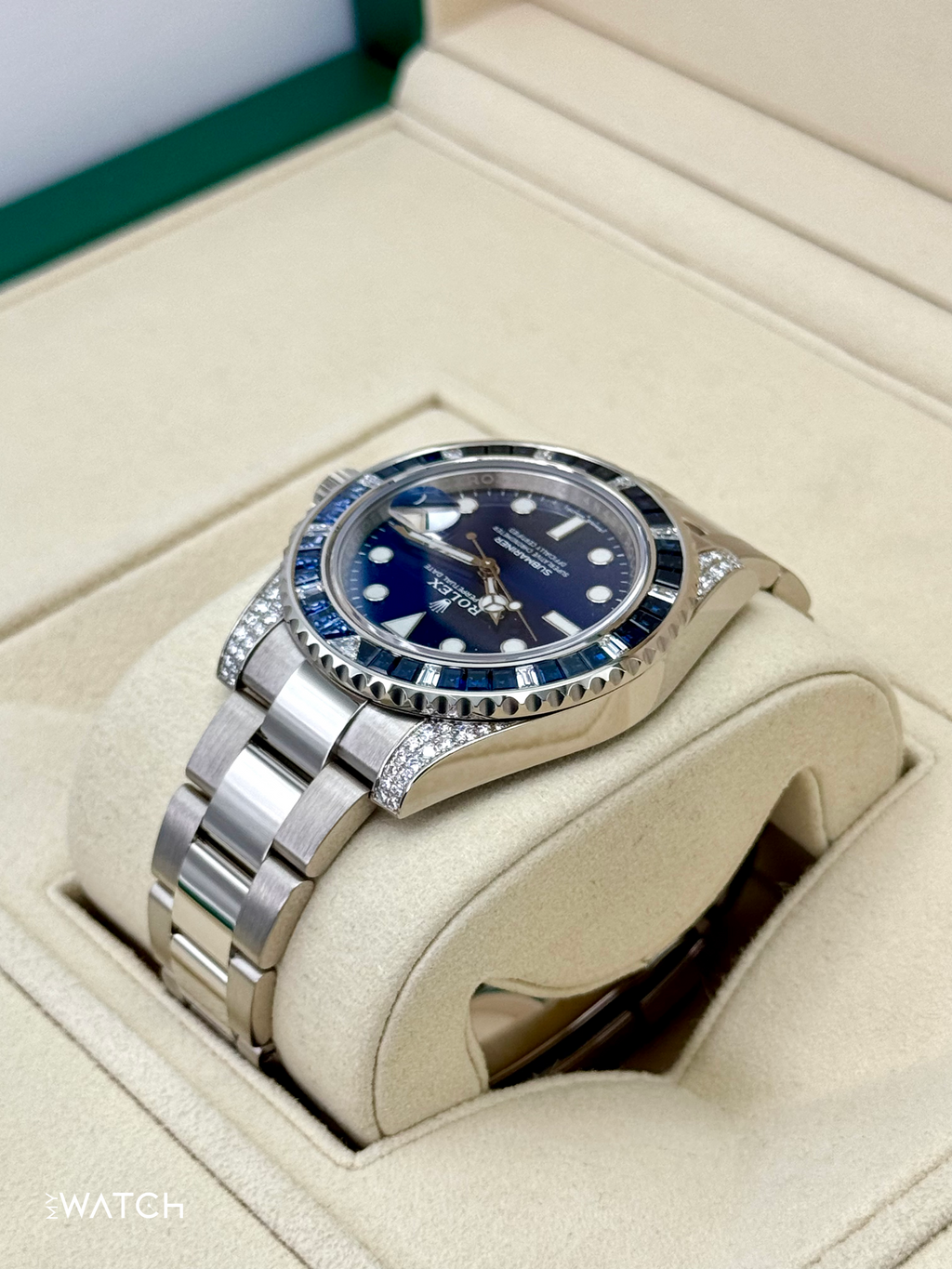 2020 Rolex Submariner 40mm 116659SABR White Gold Blue Dial