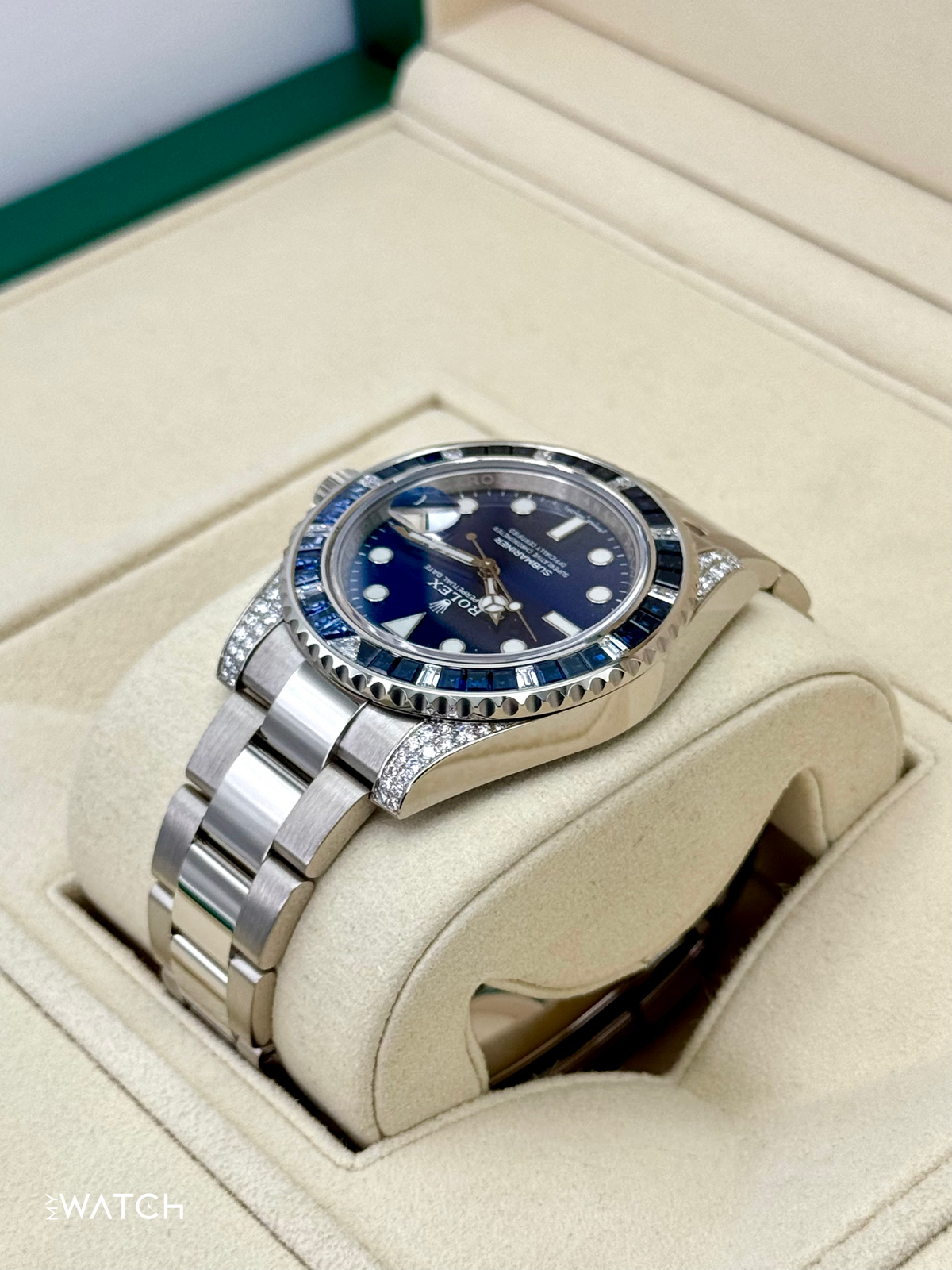 2020 Rolex Submariner 40mm 116659SABR White Gold Blue Dial