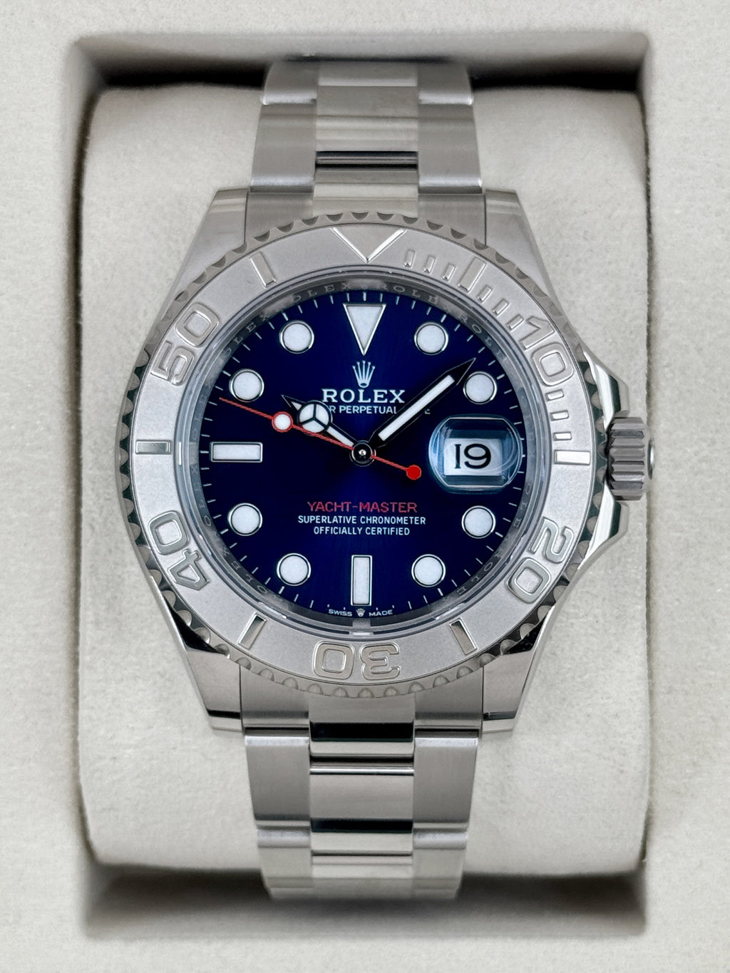2025 Rolex Yacht-Master 40mm 126622 Stainless Steel Blue Dial