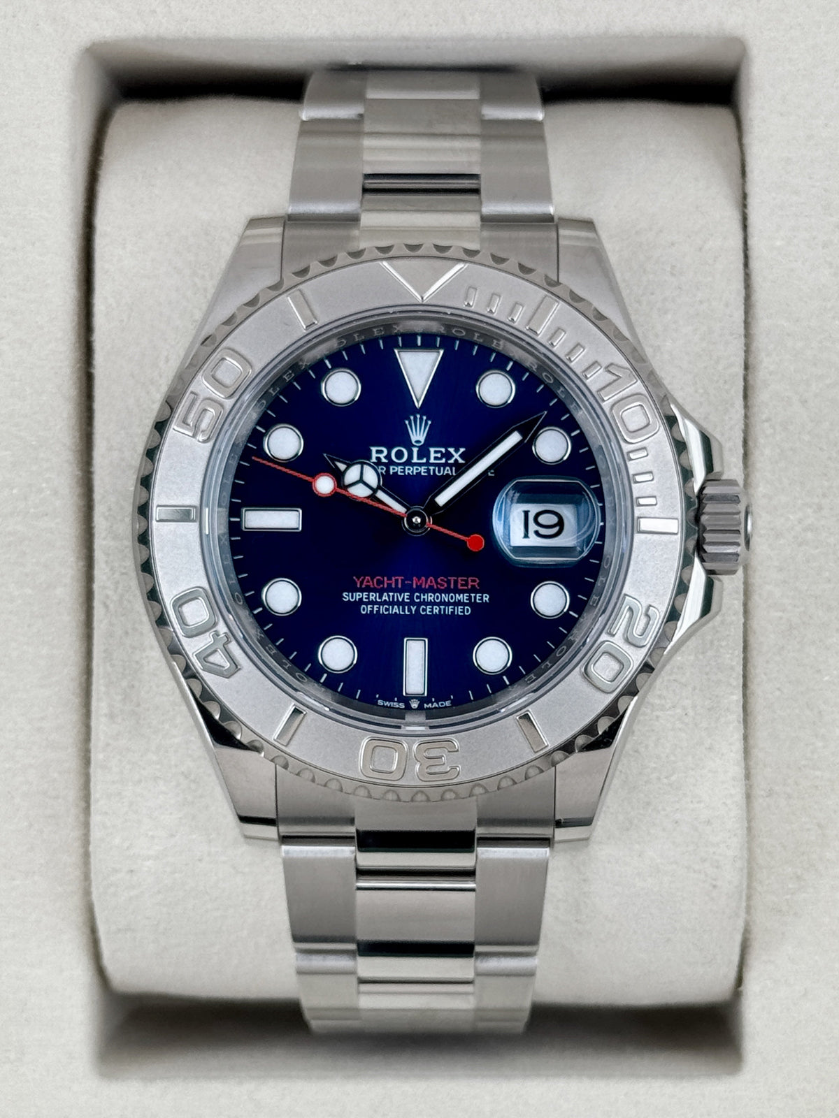 2025 Rolex Yacht-Master 40mm 126622 Stainless Steel Blue Dial