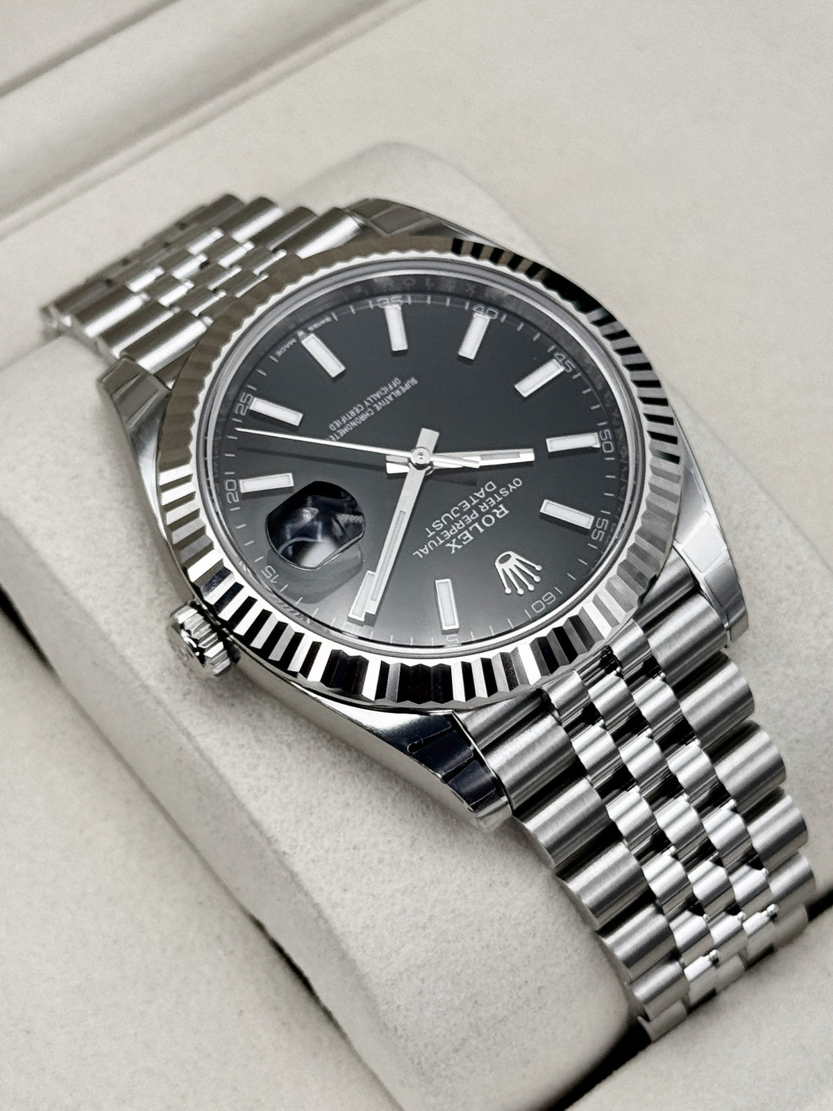 NEW 2026 Rolex Datejust 41mm 126334 Stainless Steel Jubilee Black Dial