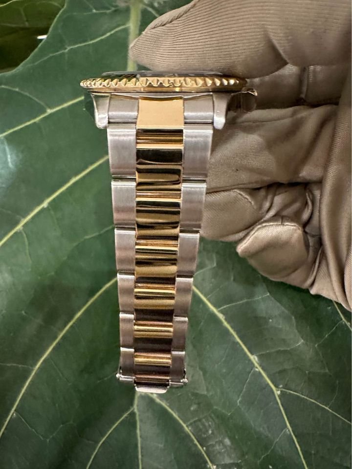 2005 Rolex GMT-Master II 40mm 16713 Grey Serti Diamond Ruby Dial