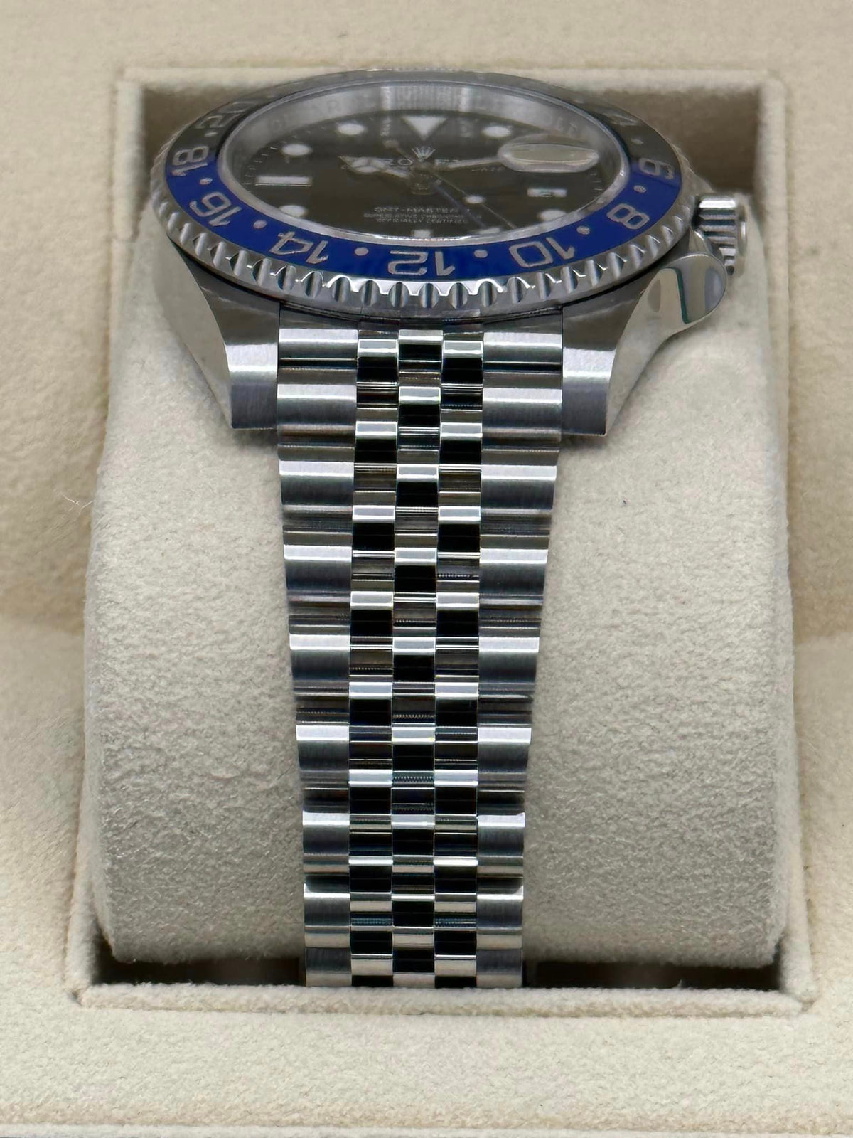 2023 Rolex GMT Master II "Batgirl" 40mm 126710BLNR Jubilee Black Dial