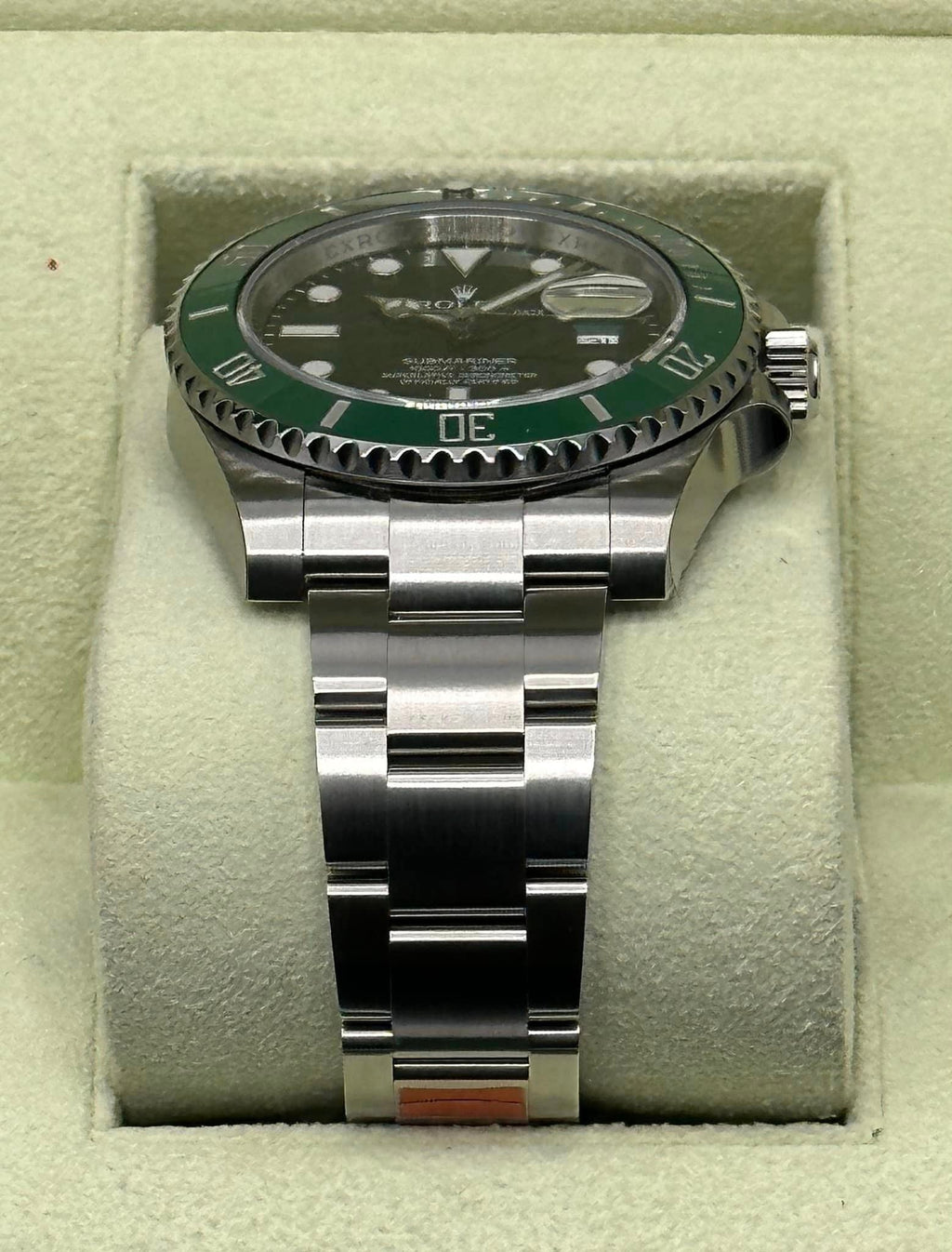 NEW OLD STOCK 2014 Rolex Submariner "Hulk" 40mm 116610LV Green Dial