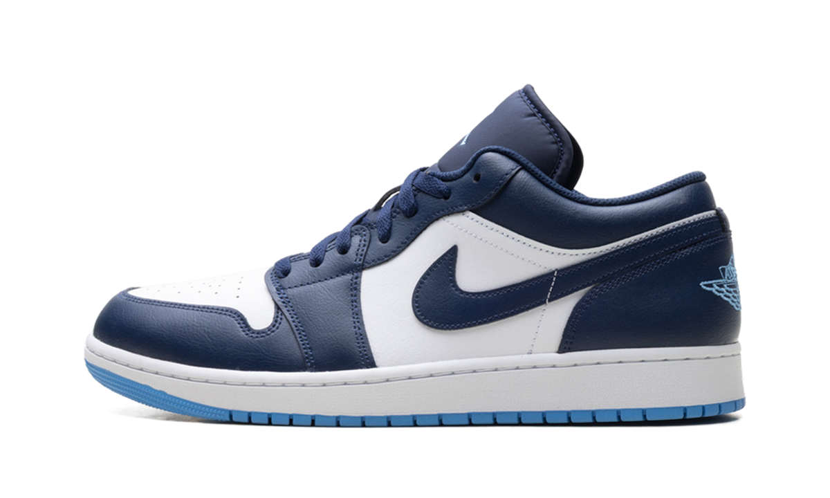Air Jordan 1 Low "Midnight Navy / University Blue" 553558 404