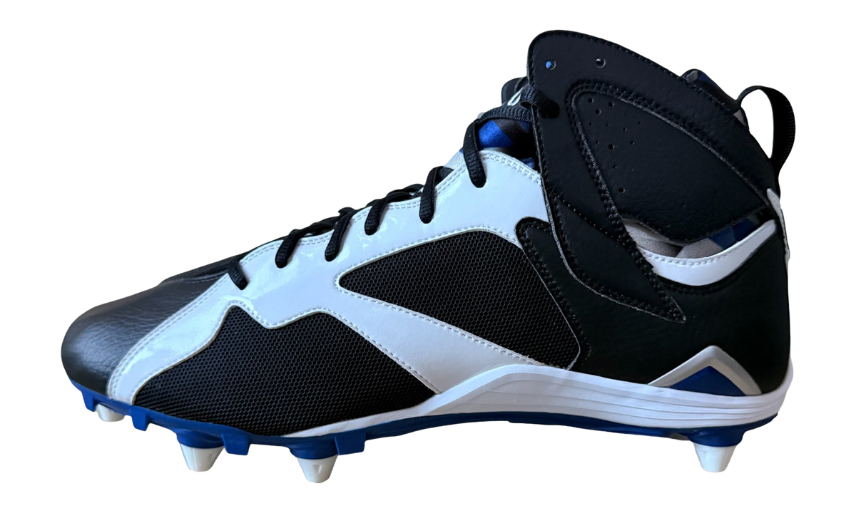 Jordan 7 Detachable Cleats "Black / White-Rush Blue" SU15 MNJDSP 373 D3