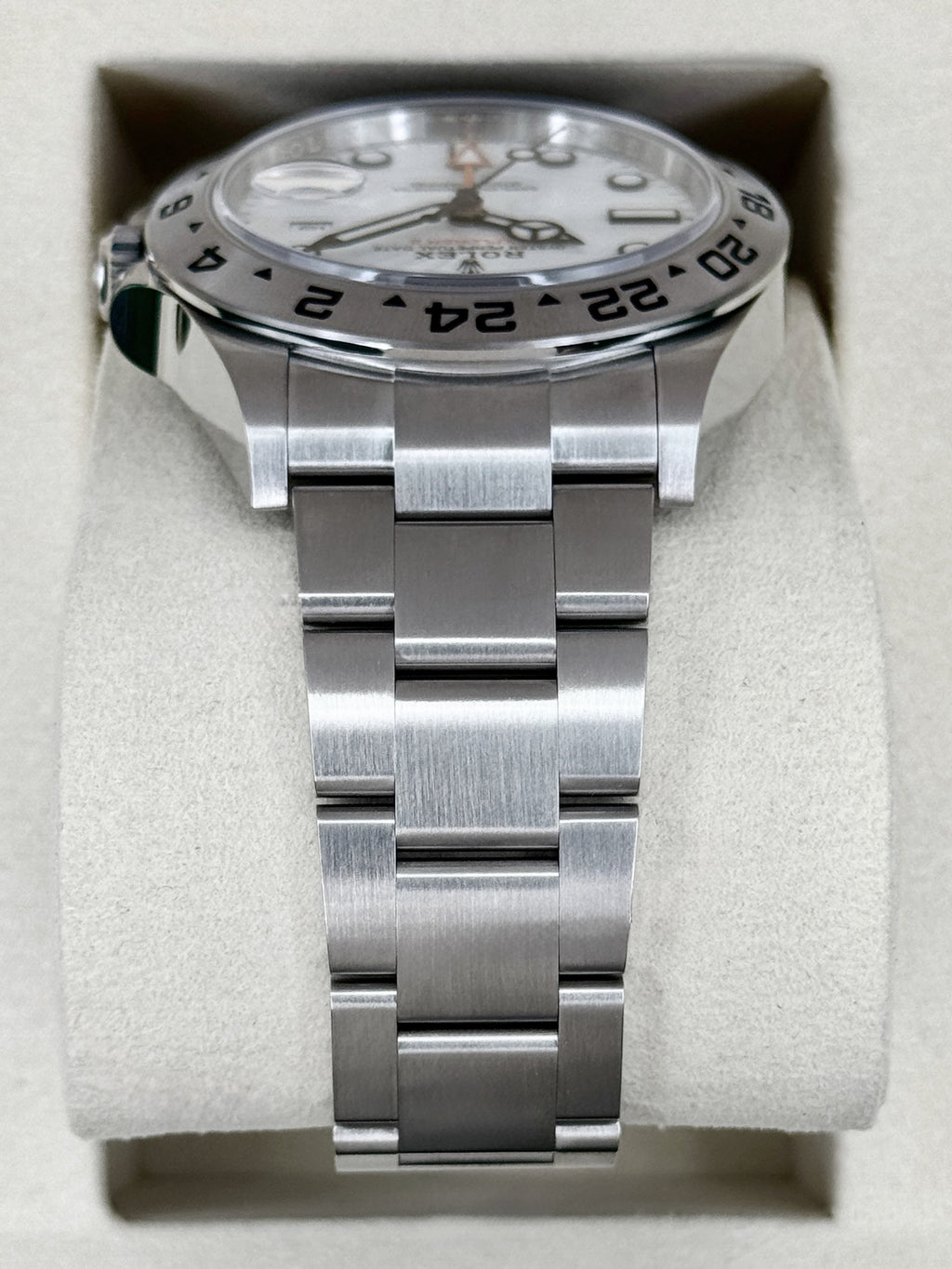 NEW 2026 Rolex Explorer II 42mm 226570 Stainless Steel Polar White Dial