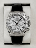 2003 Rolex Daytona 40mm 116519 White Gold Meteorite Dial (Collectors Set)