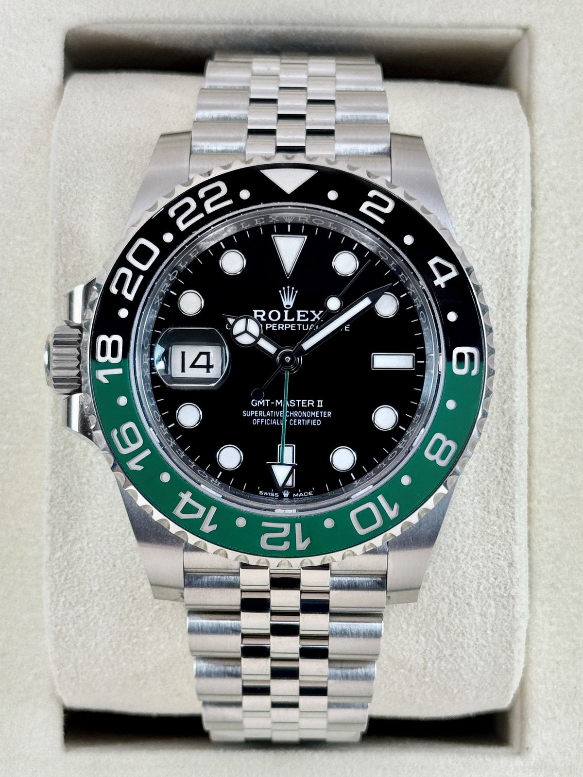 2025 Rolex GMT-Master II Sprite 40mm 126720VTNR Jubilee