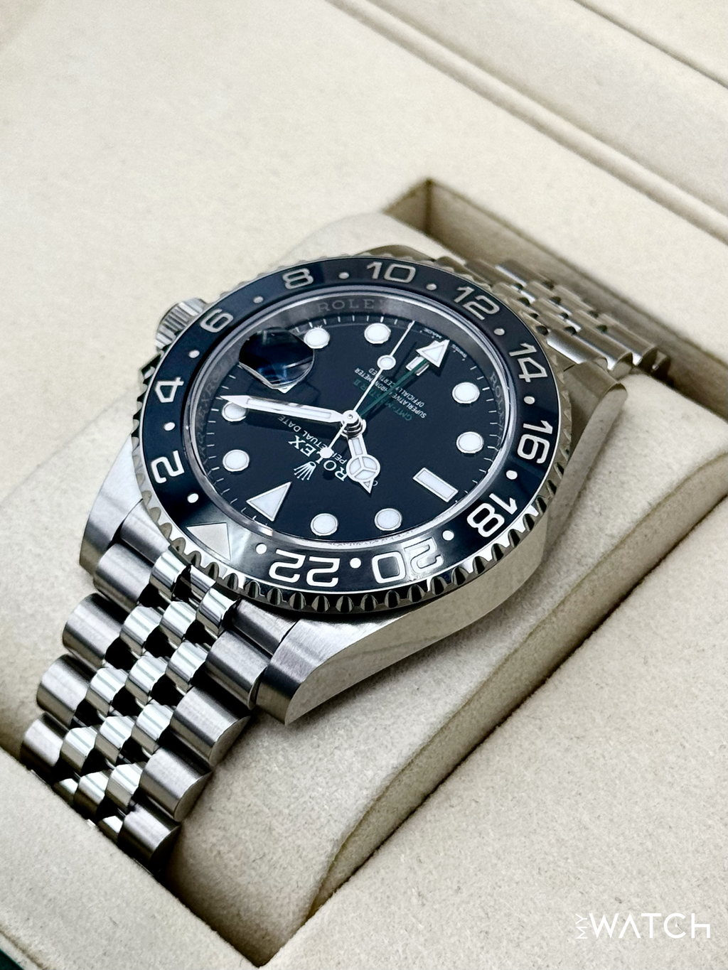 NEW 2025 Rolex GMT-Master II "Bruce Wayne" 40mm 126710GRNR Jubilee