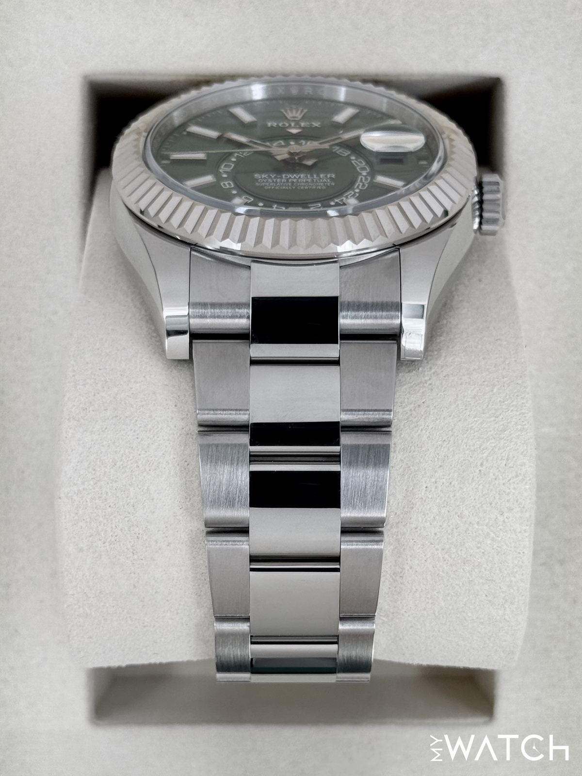 NEW 2026 Rolex Sky-Dweller 42mm 336934 Oyster Green Dial