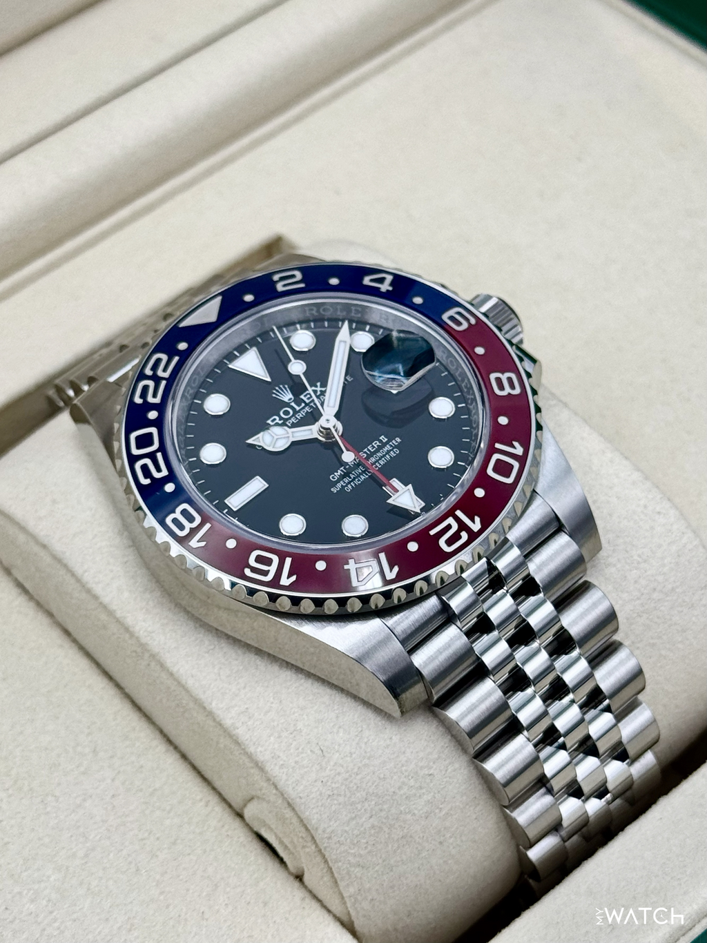 NEW 2025 Rolex GMT-Master II "Pepsi" 40mm 126710BLRO Jubilee
