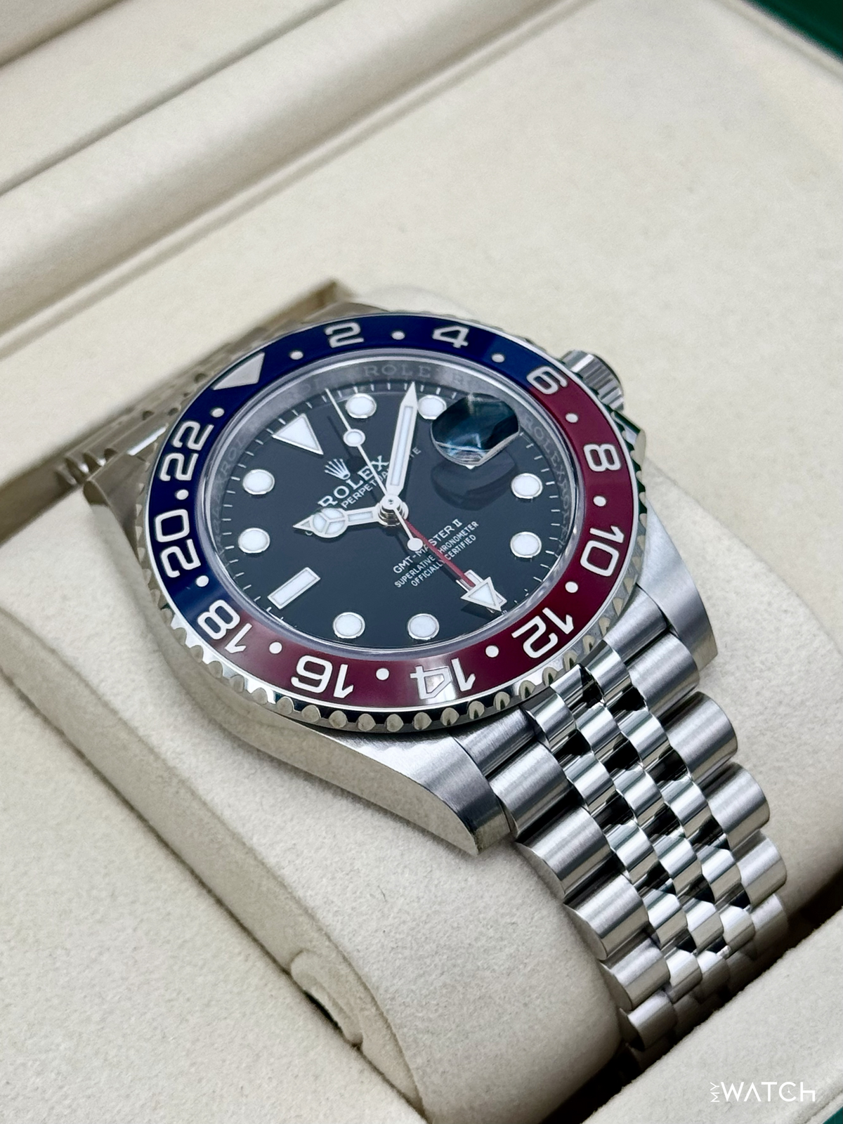 NEW 2025 Rolex GMT-Master II "Pepsi" 40mm 126710BLRO Jubilee