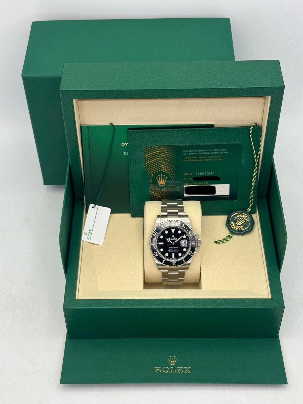2026 Rolex Submariner 41mm 126610LN Stainless Steel Black Dial
