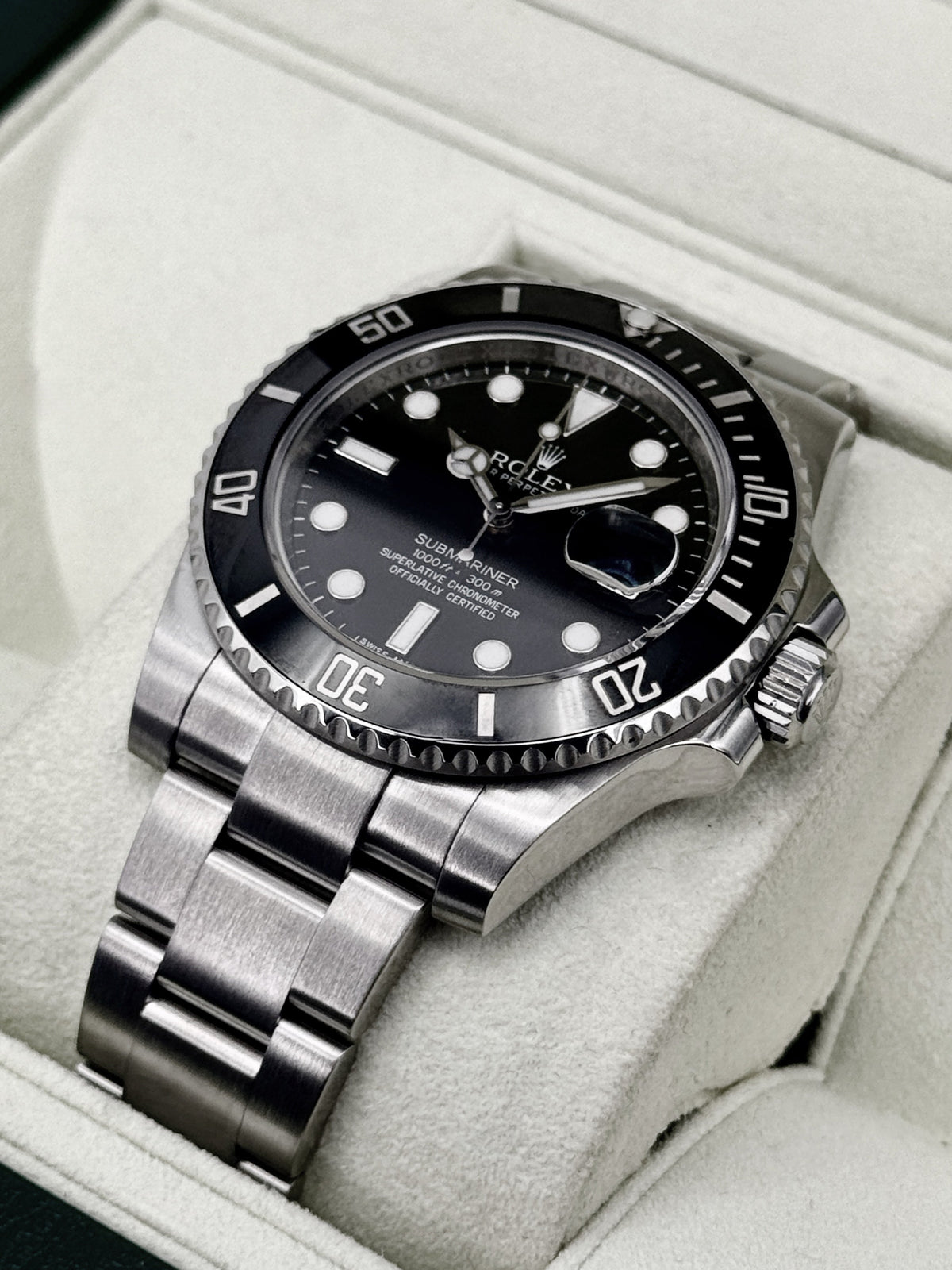 2013 Rolex Submariner 40mm 116610LN Stainless Steel Black Dial