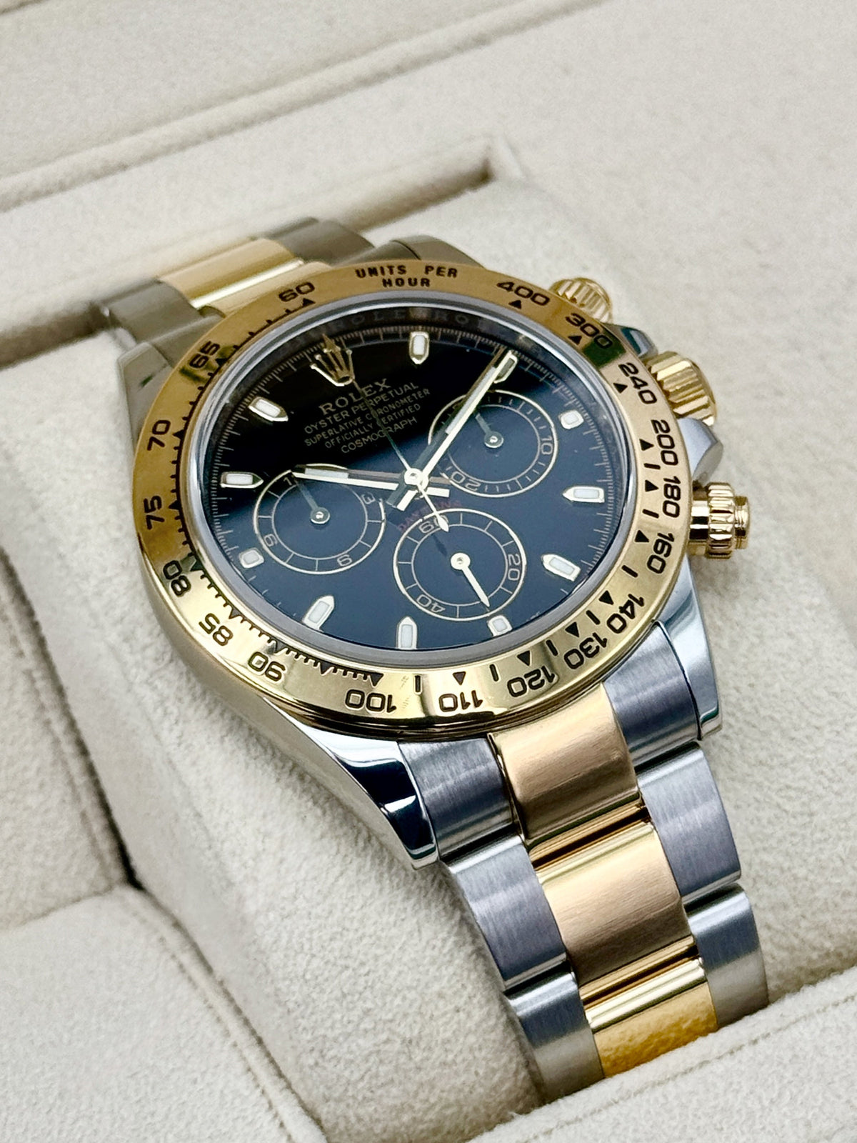 2022 Rolex Daytona 40mm 116503 Two-Tone Black Dial
