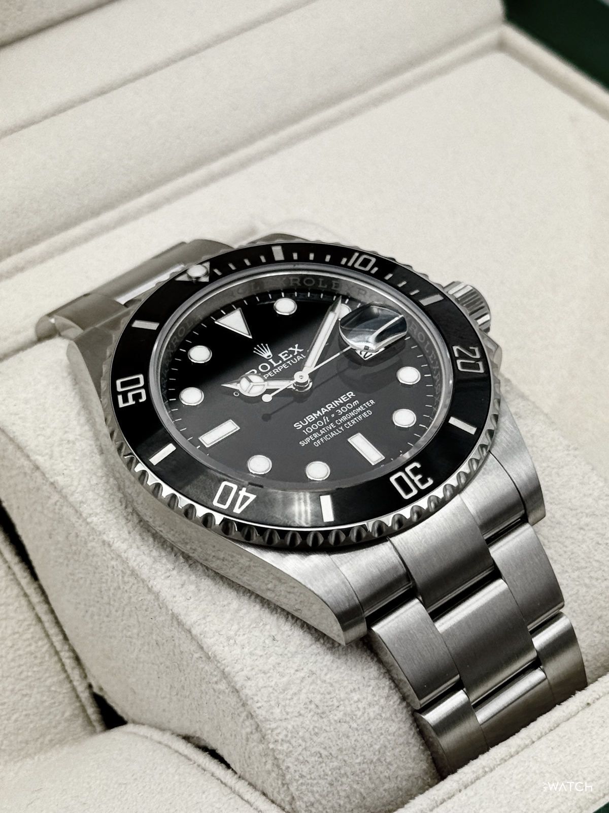 2024 Rolex Submariner 41mm 126610LN Stainless Steel Black Dial