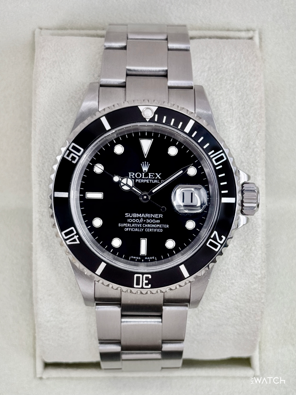 2005 Rolex Submariner 40mm 16610 Stainless Steel Black Dial (Collectors Set)