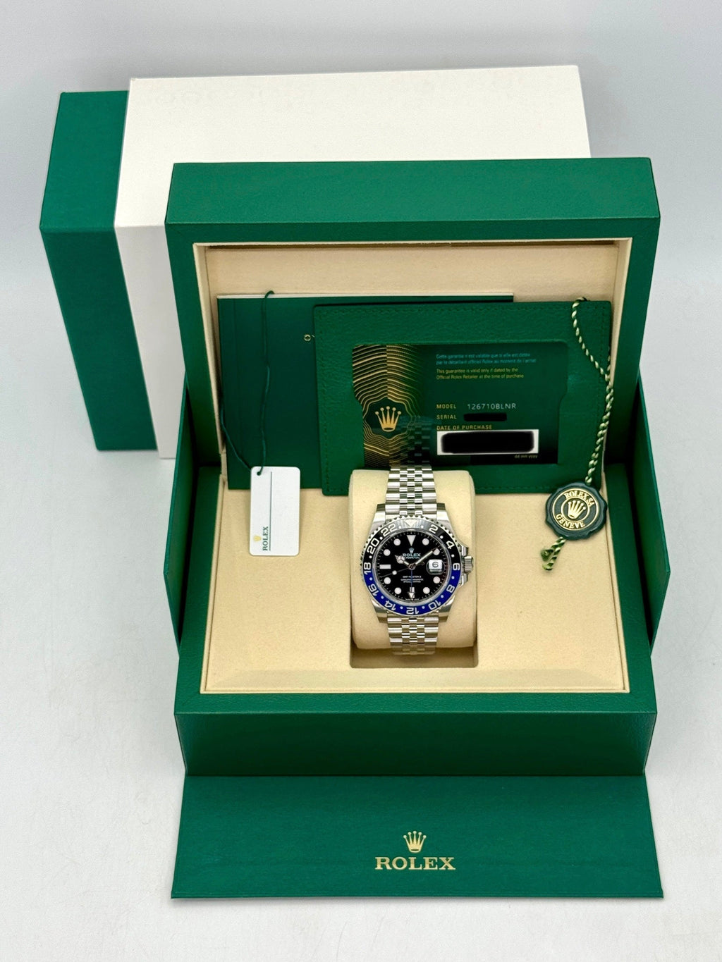 2026 Rolex GMT-Master II Batgirl 40mm 126710BLNR Jubilee