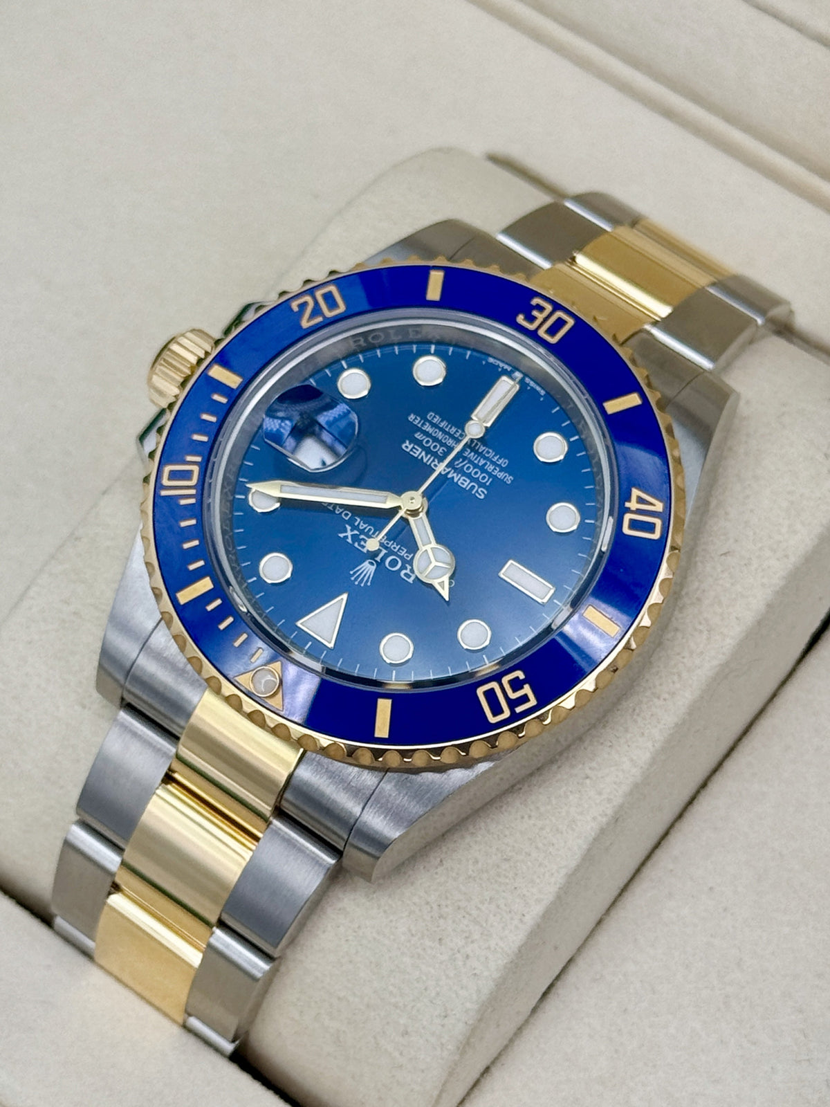 NEW 2026 Rolex Submariner Bluesy 41mm 126613LB Two-Tone Blue Dial