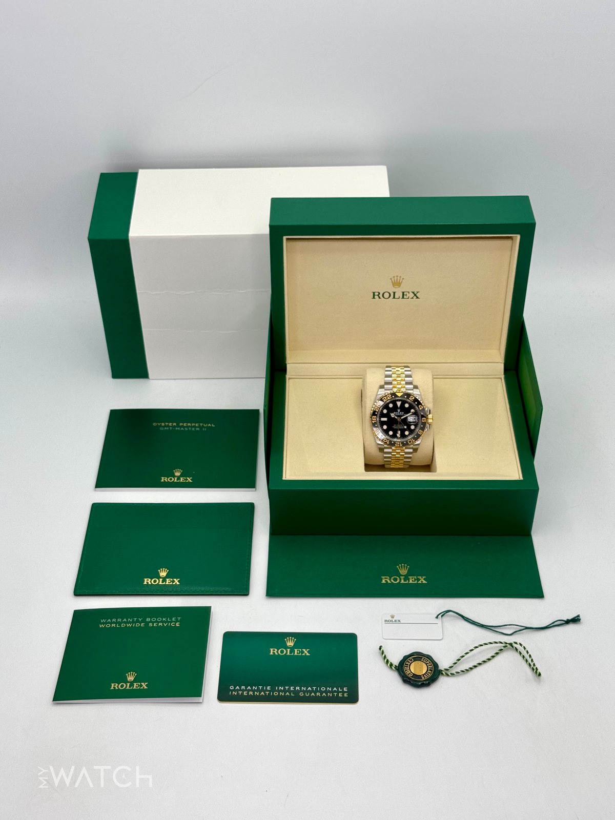 NEW 2026 Rolex GMT-Master II 40mm 126713GRNR Two-Tone Jubilee