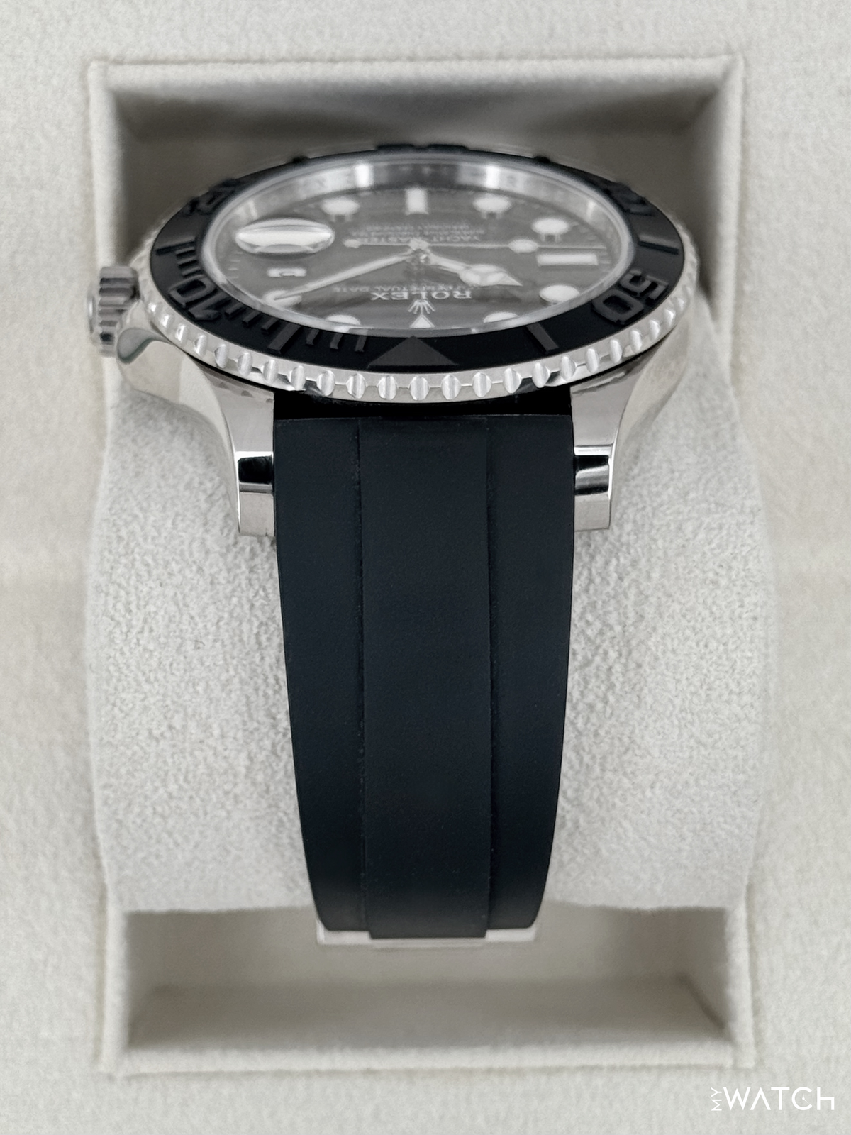 2024 Rolex Yacht-Master 42mm 226659 White Gold Oysterflex Black Dial