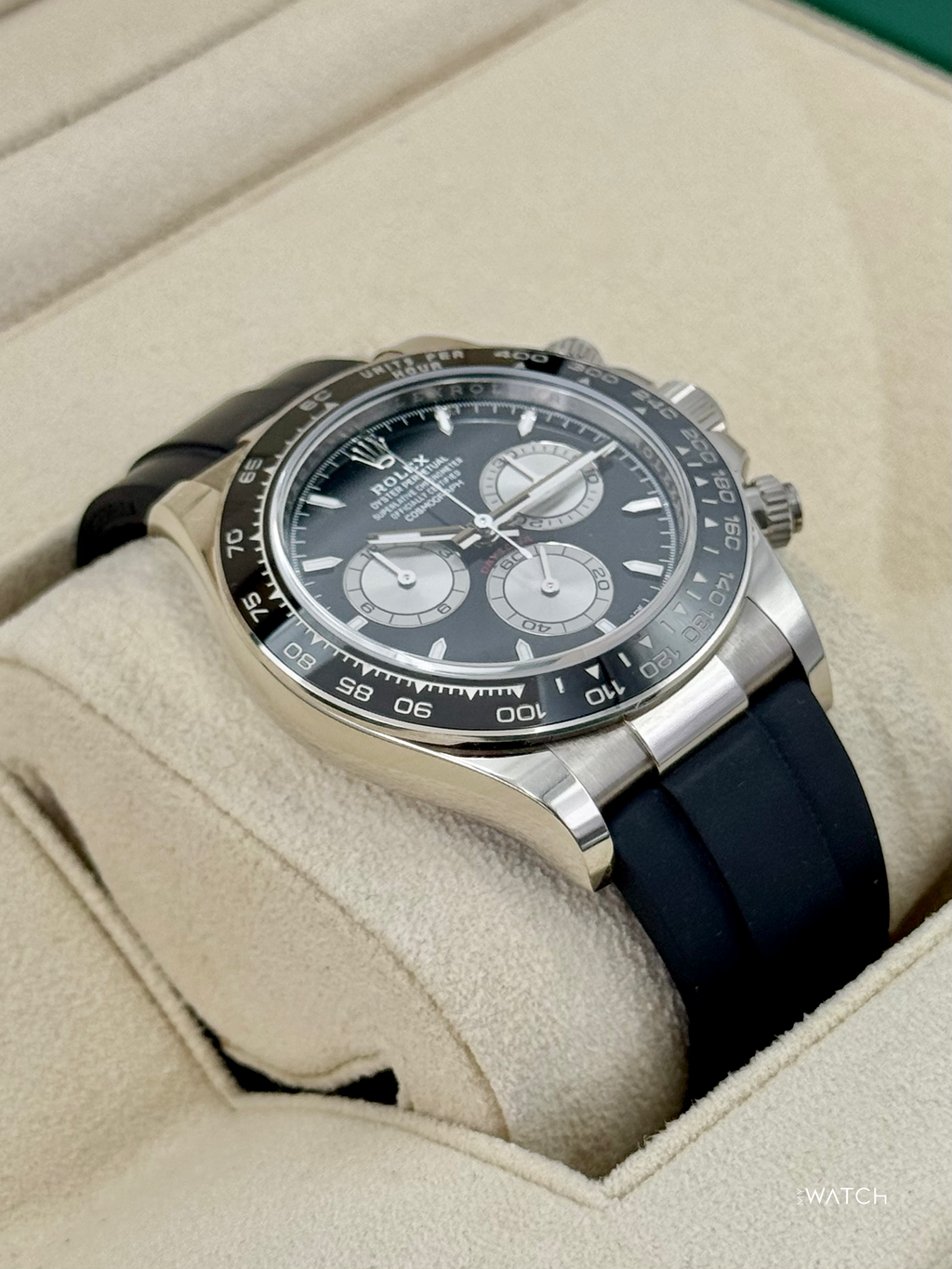 2024 Rolex Daytona "Baby Le Mans" 40mm 126519LN White Gold Black Dial (STICKERED)
