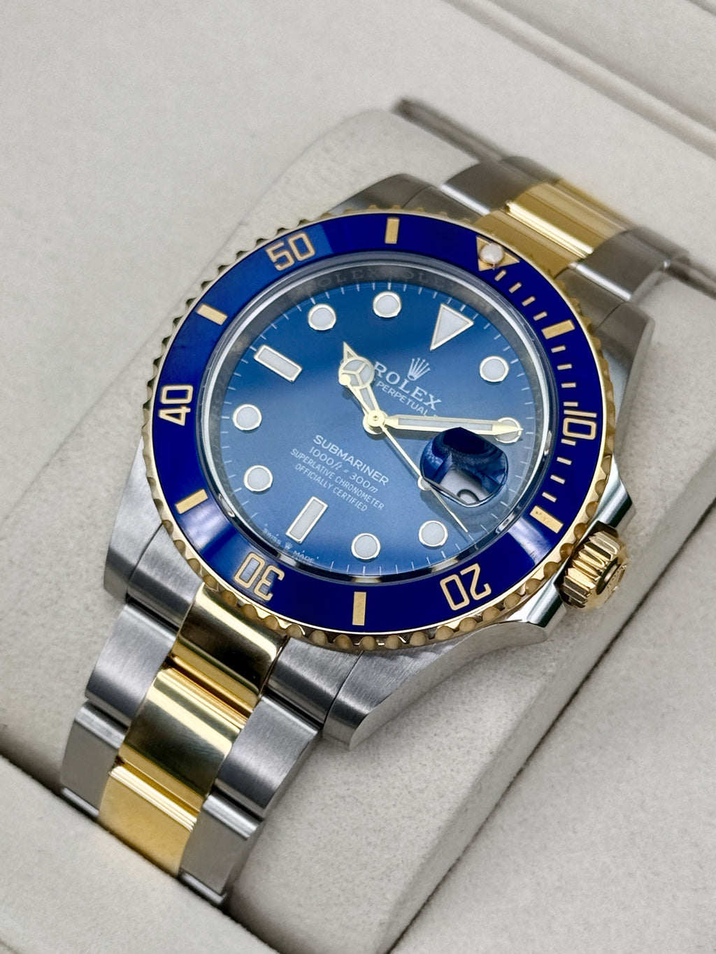 NEW 2026 Rolex Submariner Bluesy 41mm 126613LB Two-Tone Blue Dial