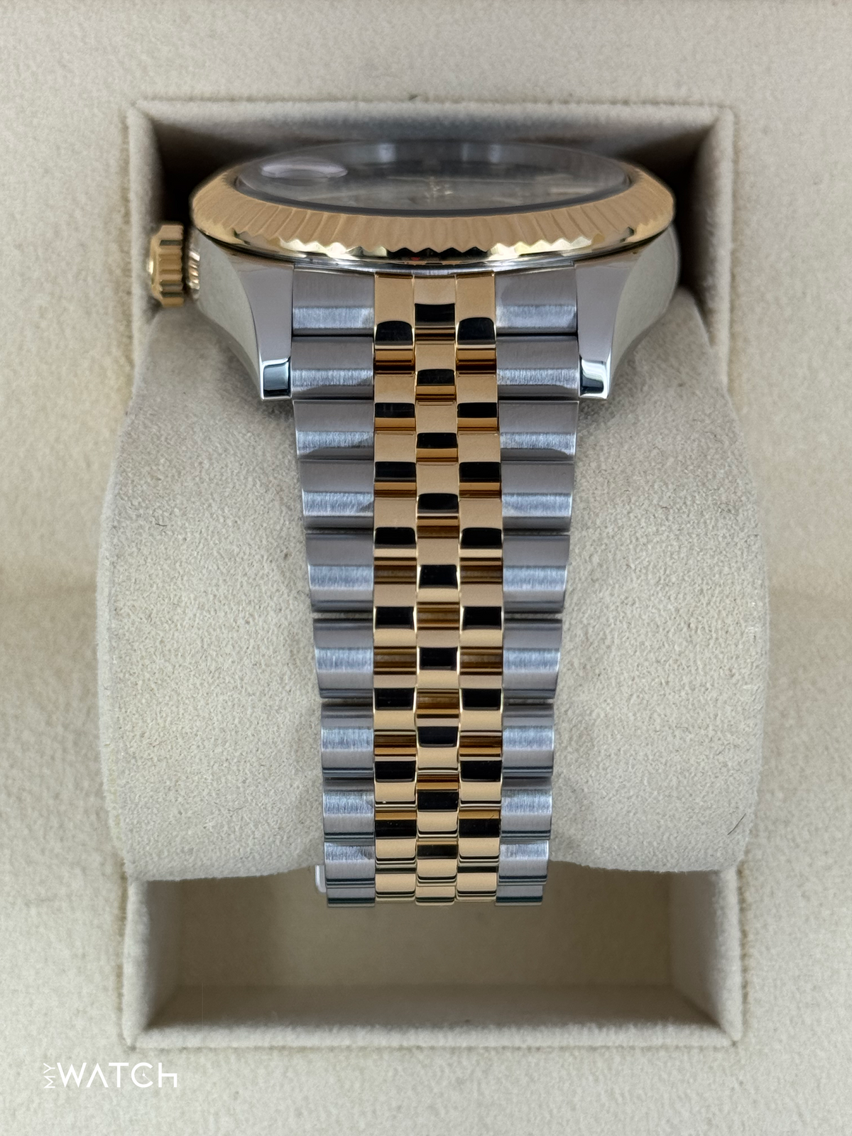 2022 Rolex Sky-Dweller 42mm 326933 Two-Tone Jubilee Black Dial