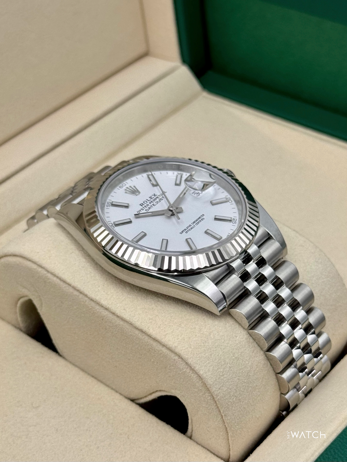 NEW 2026 Rolex Datejust 41mm 126334 Stainless Steel Jubilee White Dial