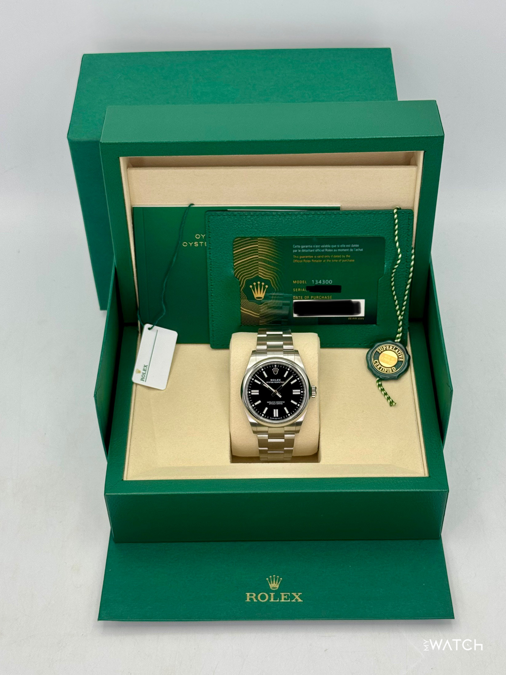 NEW 2026 Rolex Oyster Perpetual 41mm 134300 Black Dial