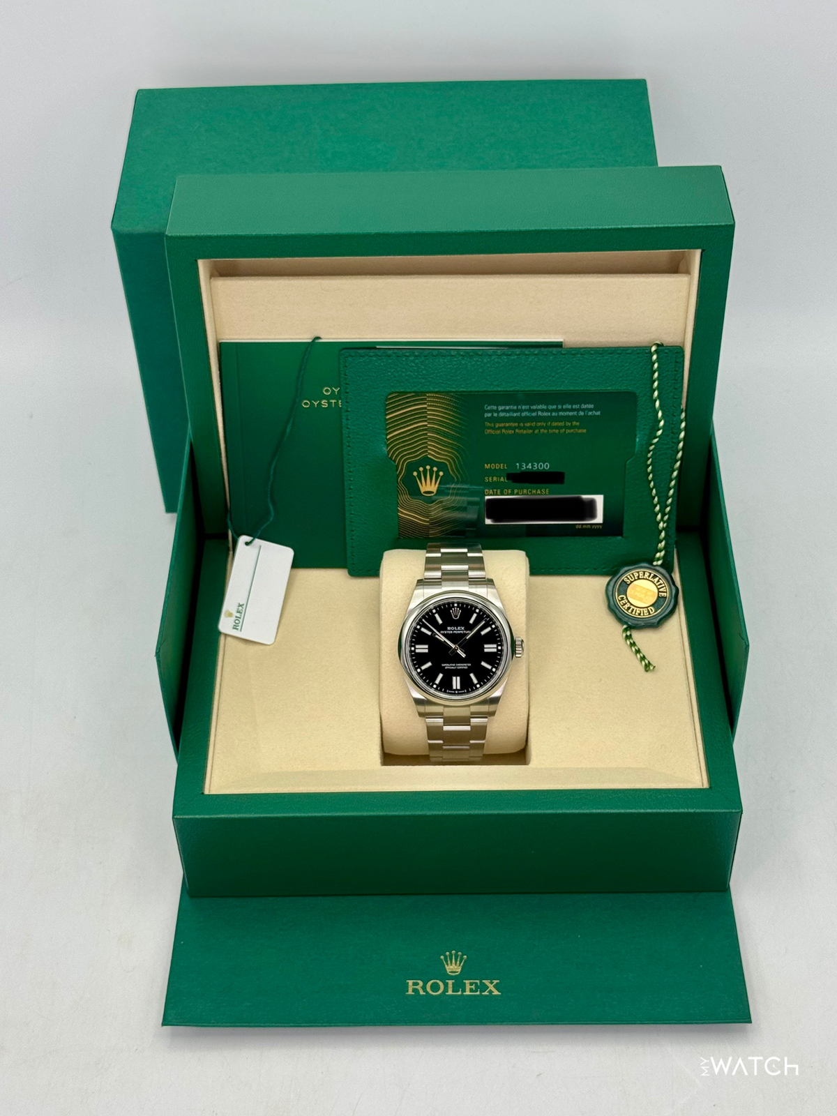 NEW 2026 Rolex Oyster Perpetual 41mm 134300 Black Dial