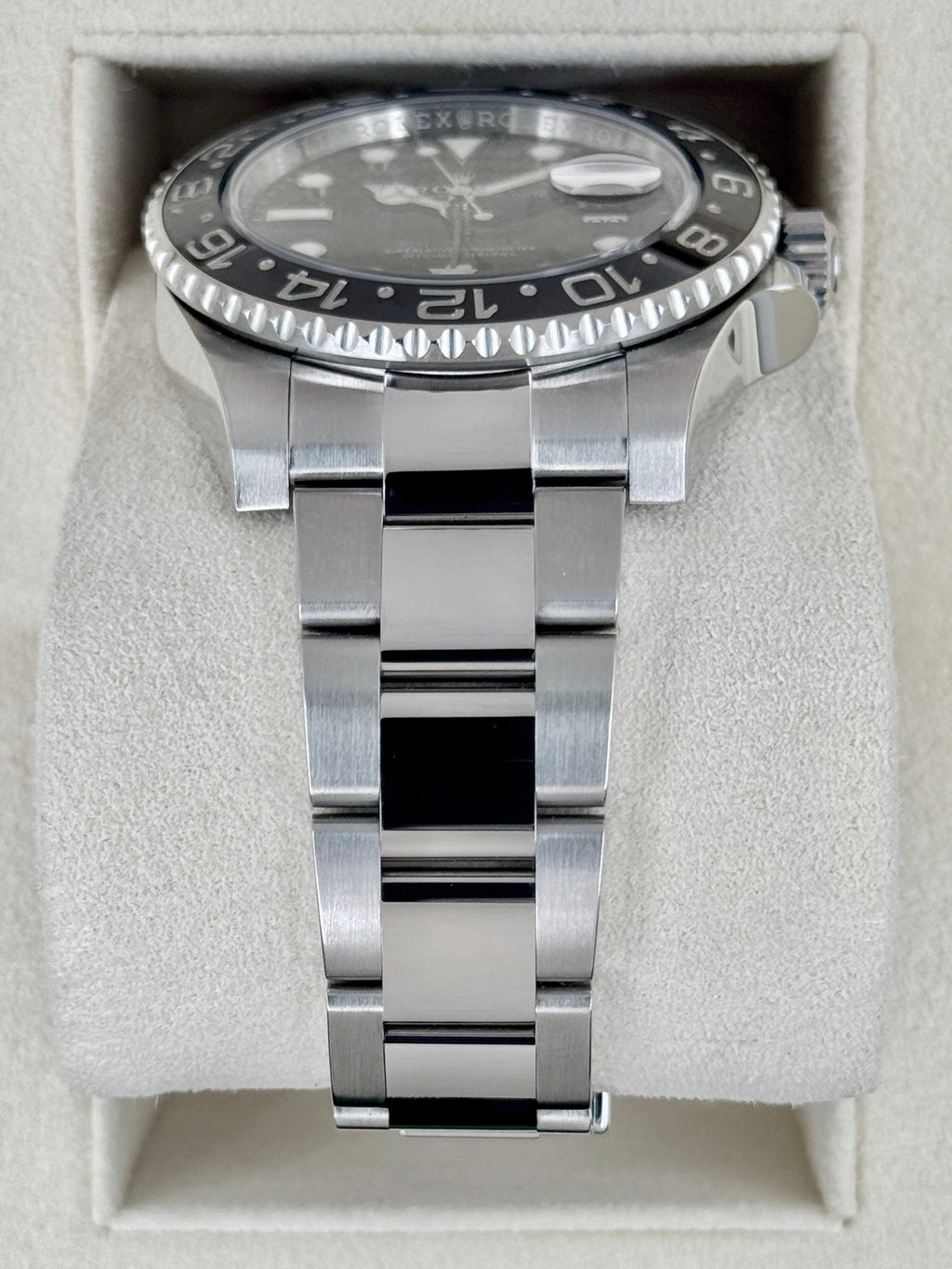 2018 Rolex GMT-Master II 40mm 116710LN Stainless Steel Black Dial