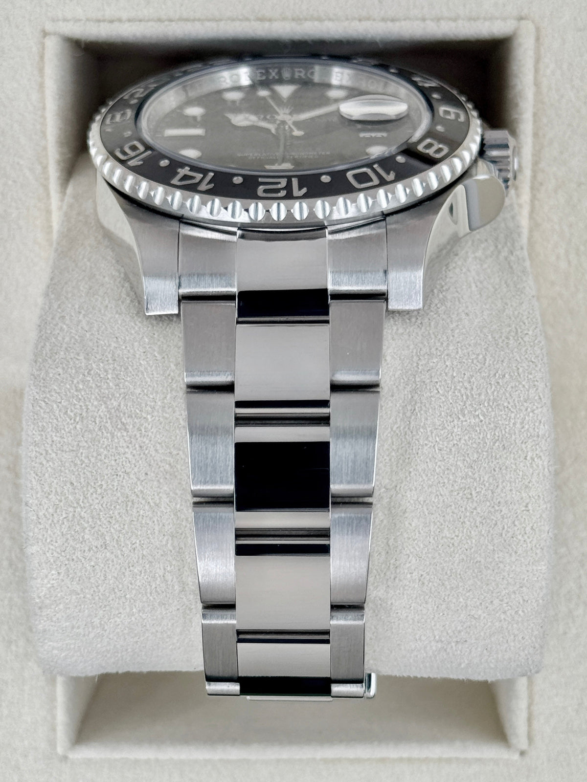 2018 Rolex GMT-Master II 40mm 116710LN Stainless Steel Black Dial