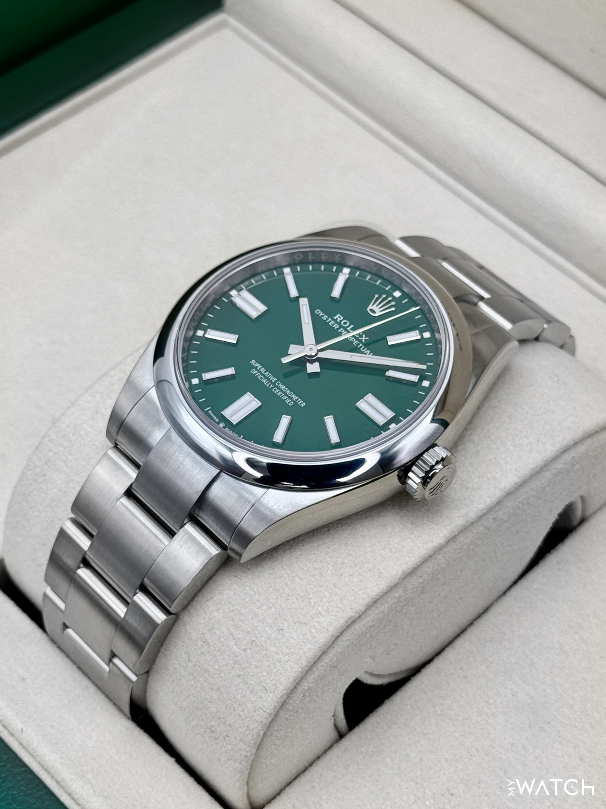 NEW 2026 Rolex Oyster Perpetual 41mm 134300 Green Dial