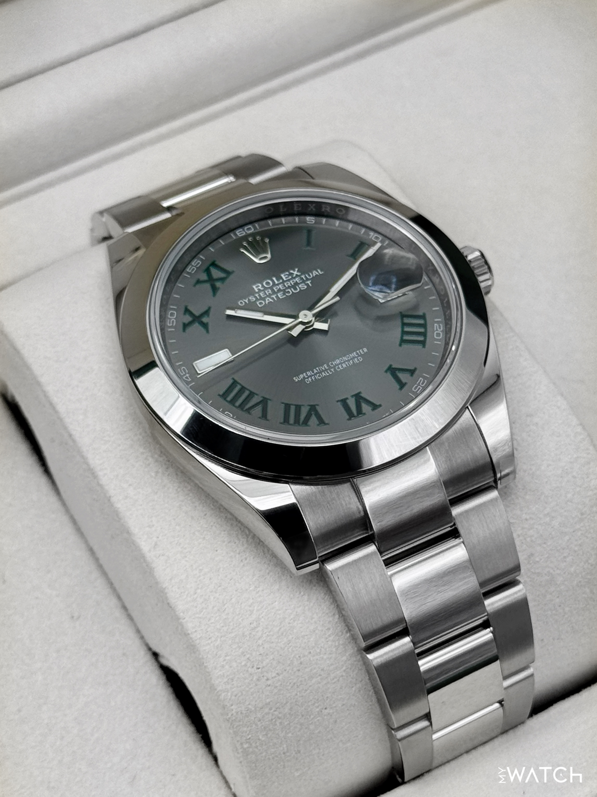 NEW 2026 Rolex Datejust 41mm 126300 Wimbledon Dial Oyster