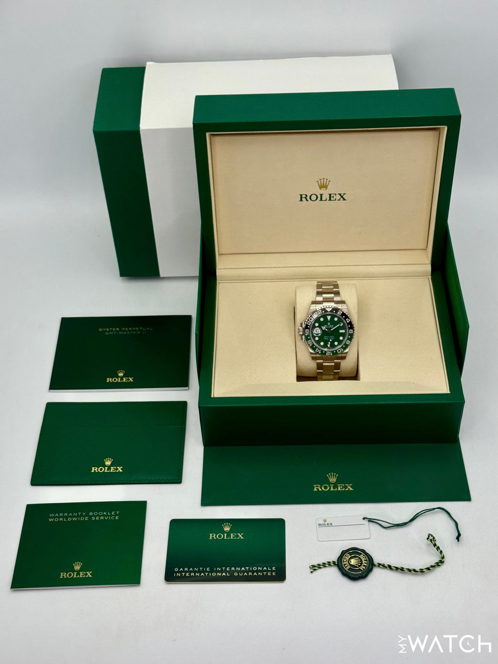 NEW 2026 Rolex GMT-Master II "Sprite" 40mm 126729VTNR White Gold Oyster