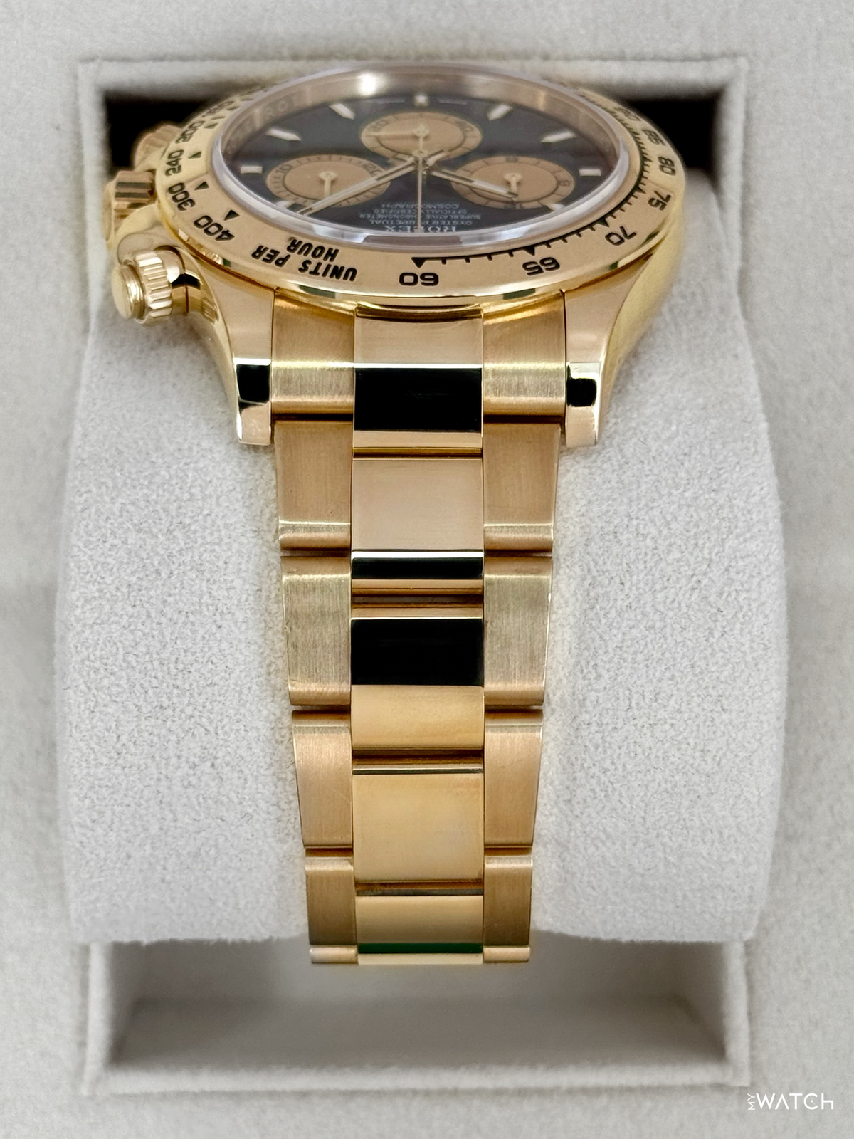 2024 Rolex Daytona "Paul Newman" 40mm 126508 Yellow Gold Black Dial