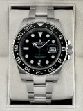 2018 Rolex GMT-Master II 40mm 116710LN Stainless Steel Black Dial