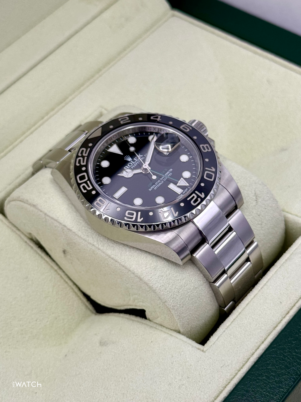 2013 Rolex GMT-Master II 40mm 116710LN Stainless Steel Black Dial