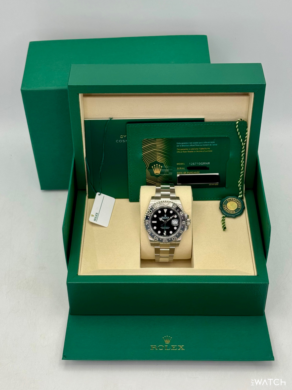 2025 Rolex GMT-Master II "Bruce Wayne" 40mm 126710GRNR Oyster