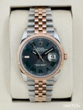 NEW 2026 Rolex Datejust 36mm 126231 Two-Tone Jubilee Wimbledon Dial