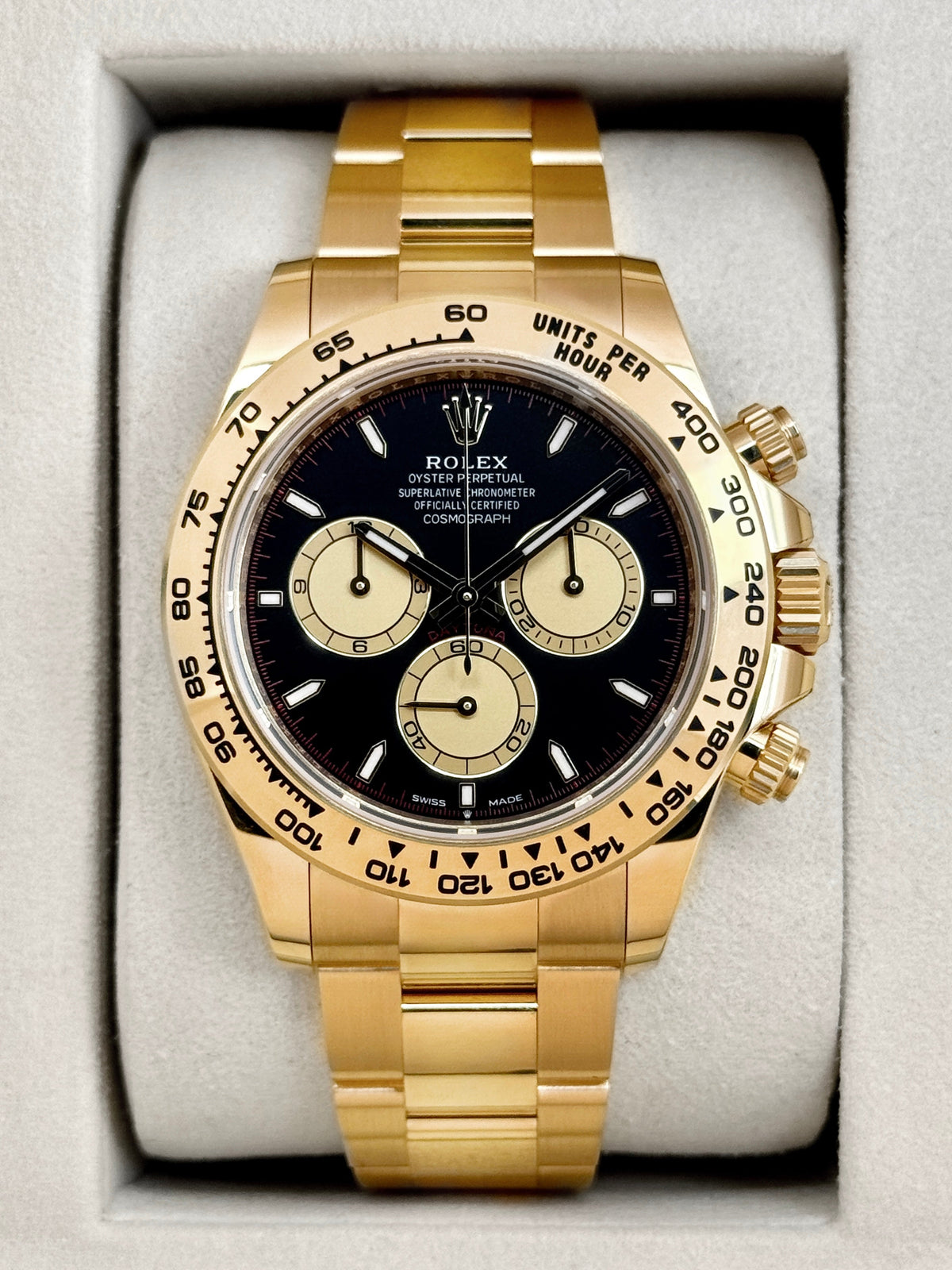 NEW 2026 Rolex Daytona "Paul Newman" 40mm 126508 Yellow Gold Black Dial